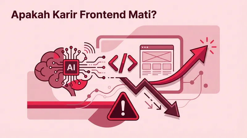 Apakah Karir Frontend Web Developer Sudah Mati Digantikan AI? (Realita 2026)